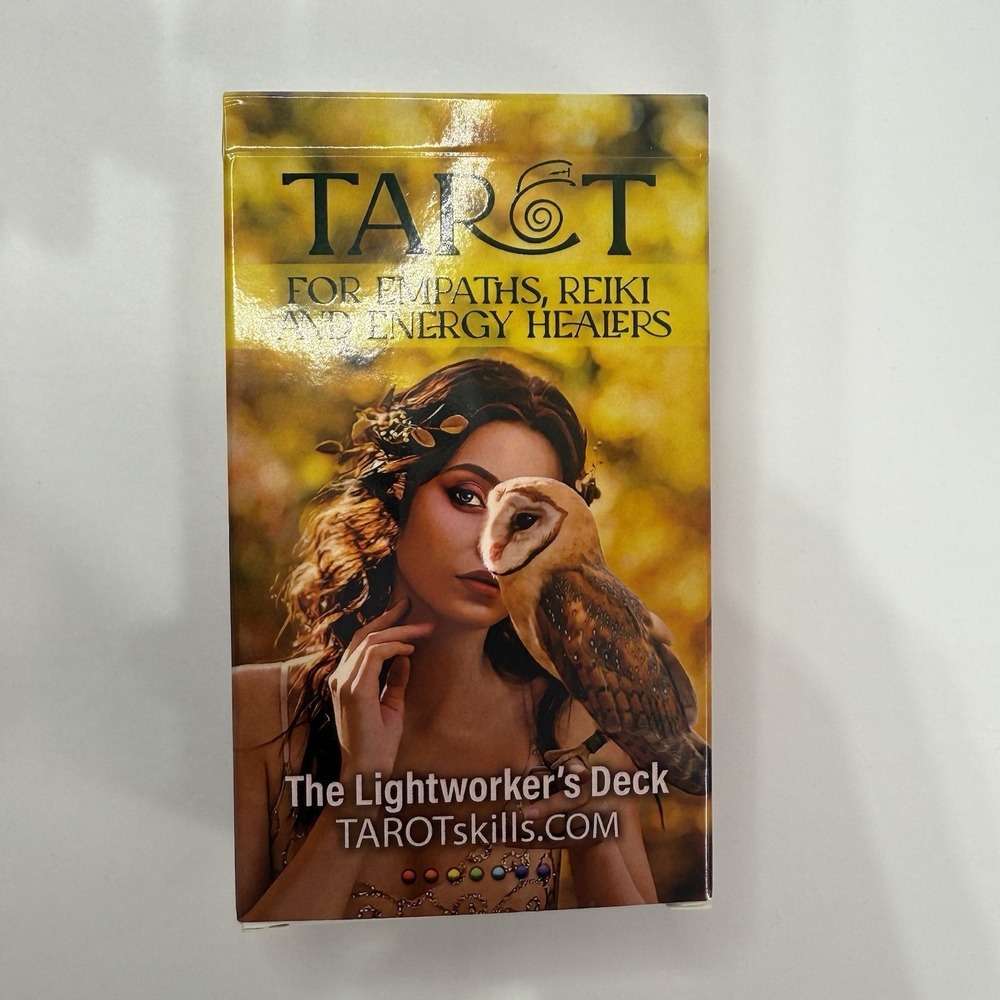 Tarot Skills Lightworker's Tarot Deck Ultimate Beginners Deck‎ Cards No Guide Bk